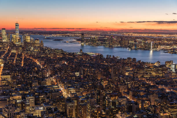 istock New York City skyscrapers, aerial panorama view 1087785708
