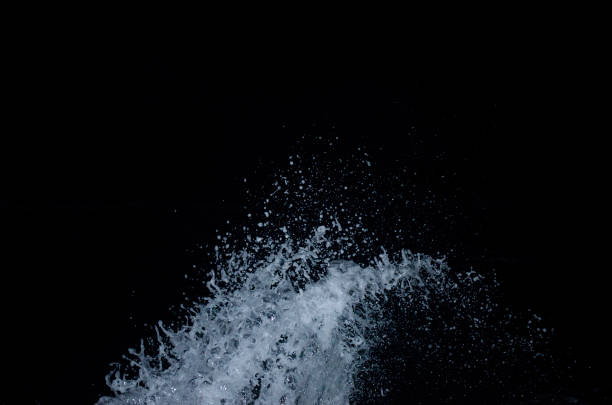 istock Splashing wave on the Black sea. 1087801620