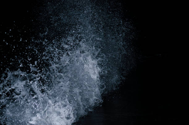 istock Splashing wave on the Black sea. 1087801692