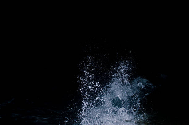 istock Splashing wave on the Black sea. 1087801728