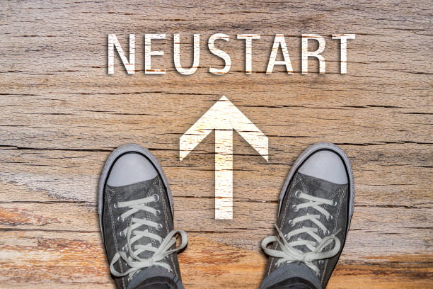 istock Business! Restart! Shoes 1087808994