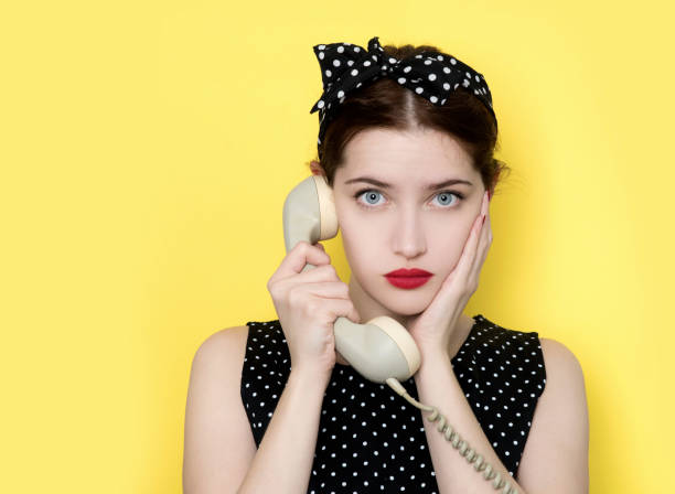 istock Young woman on telephone 1087809056