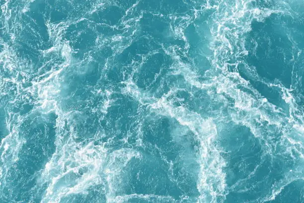 moving ocean water background