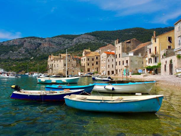 istock Fishing Village 1087831928