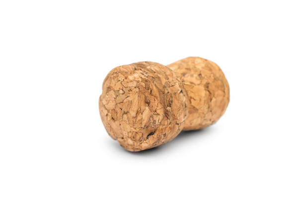 istock Champagne cork. Isolated on white. 1087854722