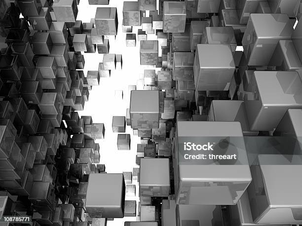 Among The Cubes Stock Photo - Download Image Now - Abstract, Block Shape, Box - Container