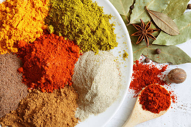 spices - spice exoticism cinnamon anise fotografías e imágenes de stock