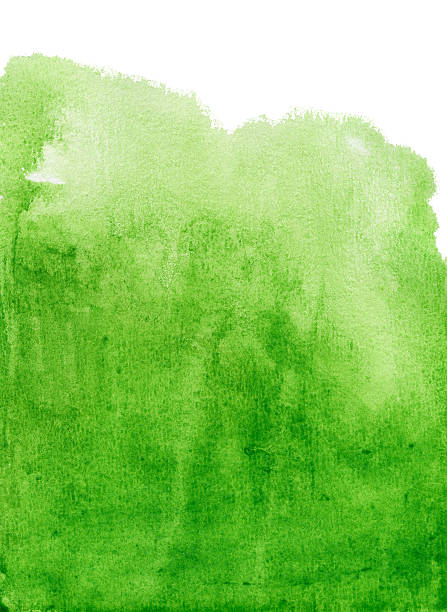 abstract green watercolor background stock photo