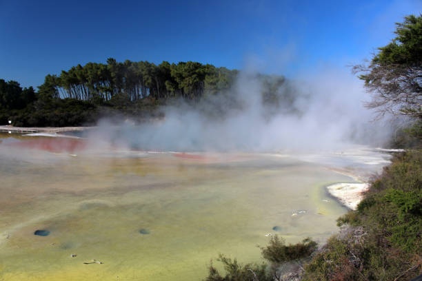 istock Central pools of Wai-o-Tapu 1087875370