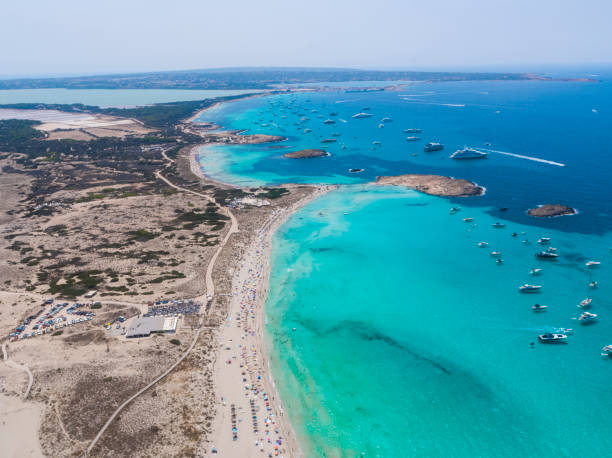 istock Formentera aerial view. 1087878800