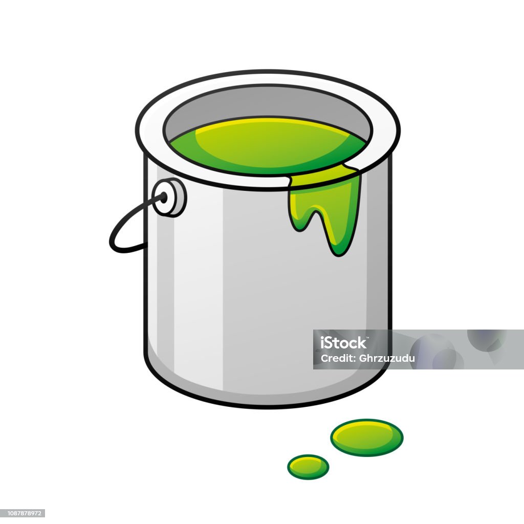 Ilustración de Bote De Pintura Verde y más Vectores Libres de Derechos de Lata de pintura - Lata de pintura, Arte, Casa - iStock Ilustración de Bote De Pintura Verde y más Vectores Libres de Derechos de Lata de pintura - Lata de pintura, Arte, Casa - iStock