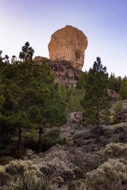 istock Roque Nublo on Gran Canaria at dusk 1087884384