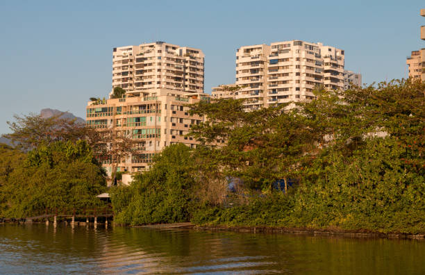 istock Marapendi Lagoon in Barra da Tijuca, Rio de Janeiro 1087895694