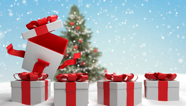 istock christmas tree with christmas presents 3d-illustration 1087900952