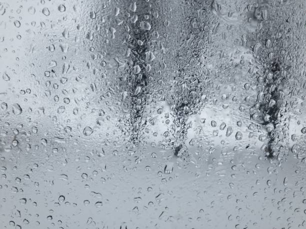istock View through water drops on  a weeping car window on trees 1087901240