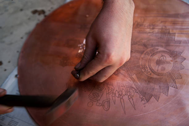 istock Coppersmith working at work ,Gaziantep,Turkey 1087904570