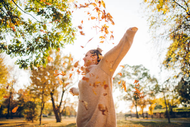 istock Throwing leaves in the air 1087907854