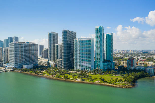 istock Aerial image Margaret Pace Park Edgewater Miami 1087924110