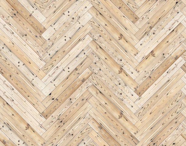 istock Herringbone natural parquet seamless floor or wall texture 1087943576