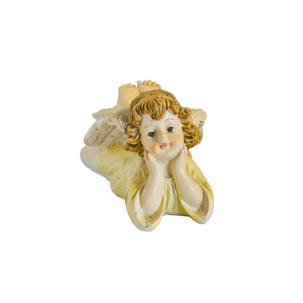 istock Dreaming Christmas angel 1087947208