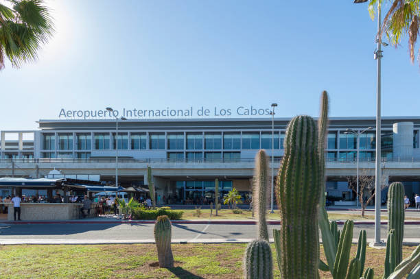 Los Cabos Airport stock photo