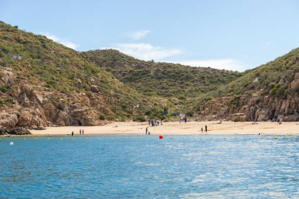 istock Isolated Beach Near Cabo San Lucas 1087969804