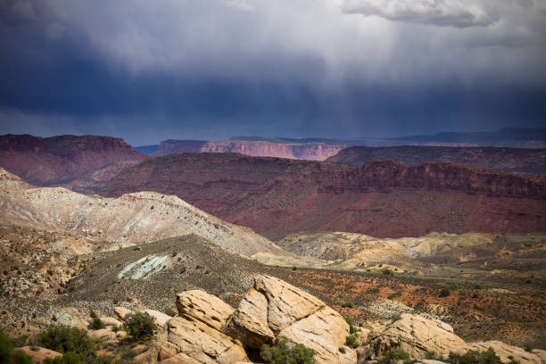 Rainstorm in Arches National Park