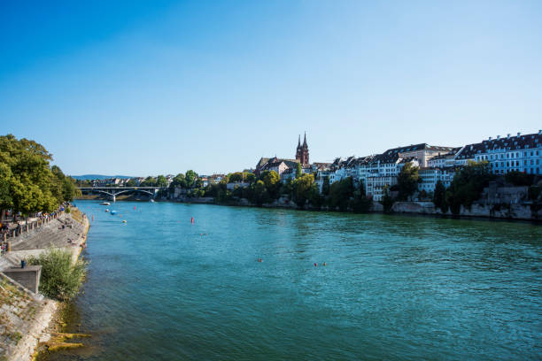 istock Architecture along Rhine River in Basel, Switzerland 1087977204
