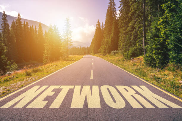 istock Network word written on road in the mountains 1088009146