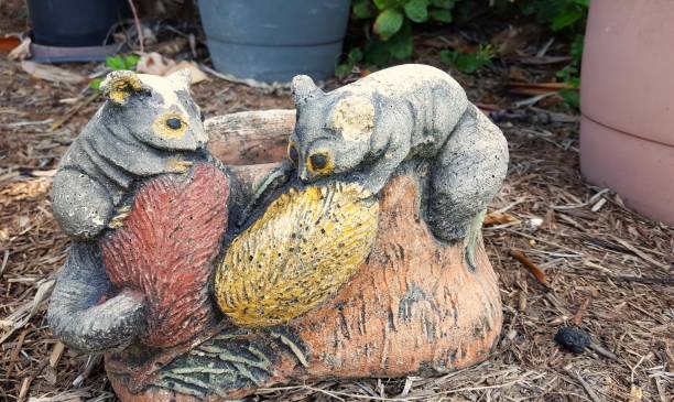 istock Cute mass-produced garden ornament. 1088023492