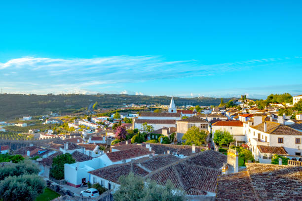 istock Obidos, Portugal at sunset 1088027718