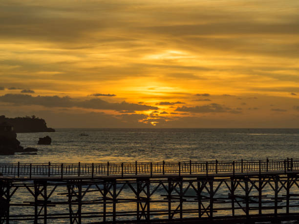 istock Sunset in Jimbaran Bay Bali 1088048588