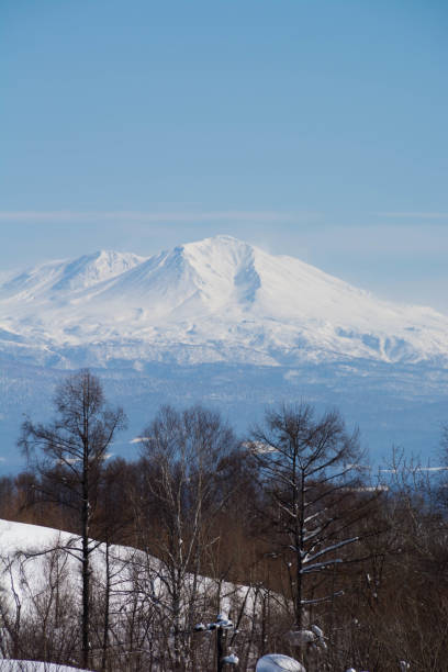 istock Blue sky and snow mountain Mt.Daisetuzan 1088058816