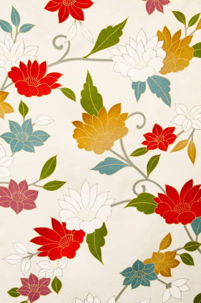 istock Pattern of a Japanese old kimono 1088058920
