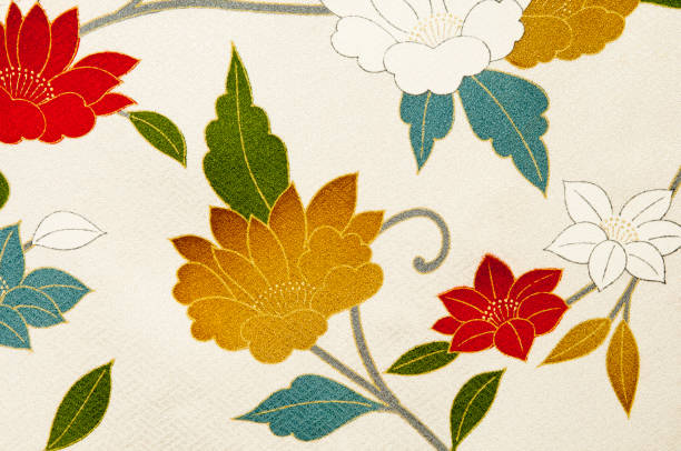 istock Pattern of a Japanese old kimono 1088058964