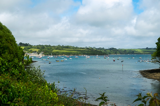 View across the Helford Estuary from the village of Helford
