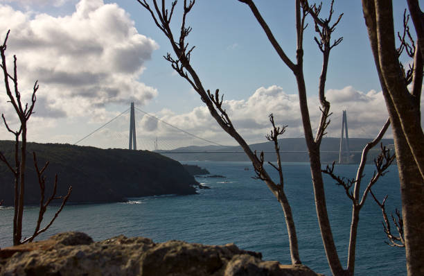 istock Yavuz Sultan Selim Bridge from Anadolu feneri 1088085748