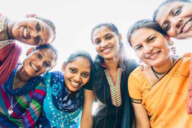 istock Happiness Indian Women Group Together India 1088098644