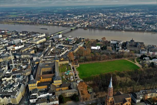 istock Hofgarten in Bonn from the air 1088102682