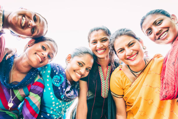 istock Young Indian Women Group Having Fun Together 1088102900