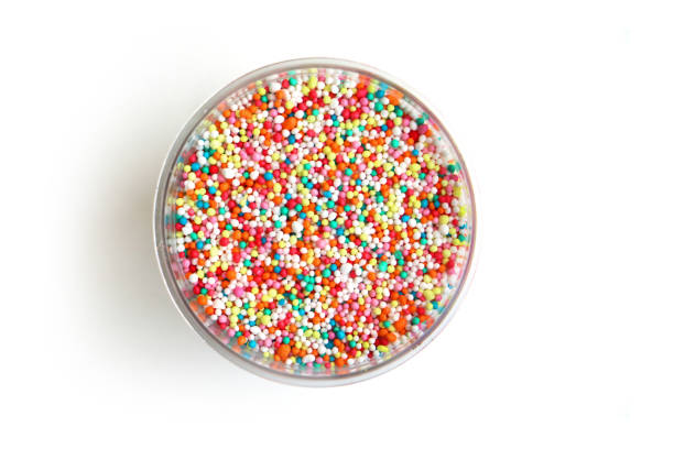 istock Isolated hundred and thousand sprinkles background 1088106780