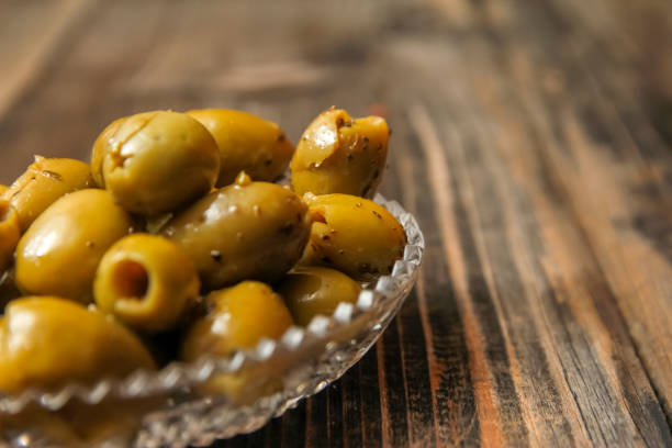istock Olives with spices in a crystal bowl 1088106874