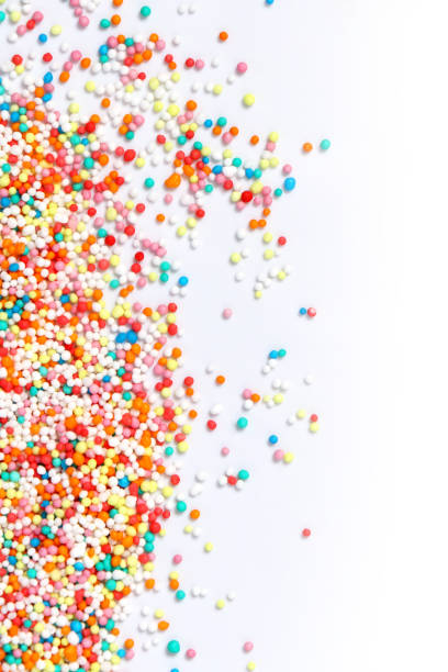 istock Isolated hundred and thousand sprinkles background 1088109004