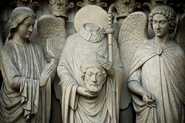 istock Statues of Notre Dame 108811576