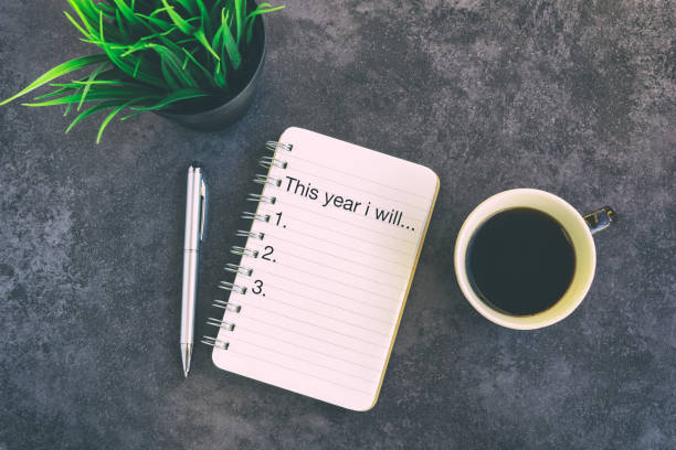 istock This Year I Will Text on Notepad on Top of Wood Desk 1088116910