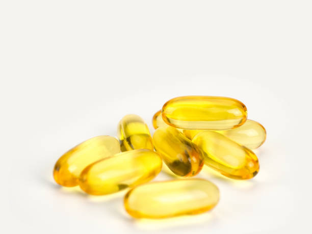 istock Cod liver oil omega 3 gel capsules. 1088117670