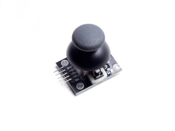 open-source hardware and software joystick sensor stock photo