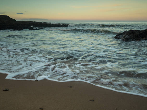 beautiful Croyde beach in North Devon , England