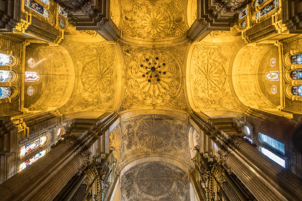 istock Ceiling of Malaga Cathedral 1088134412