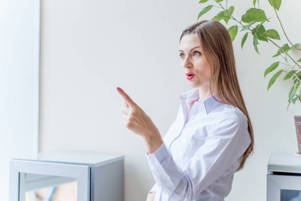 istock Beautiful business woman having a great idea 1088141752